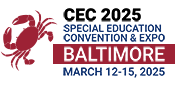 Logo - CEC 2025 Special Education Convention & Expo, Baltimore, March 12-15, 2025